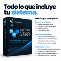 Todo lo que incluye tu sistema