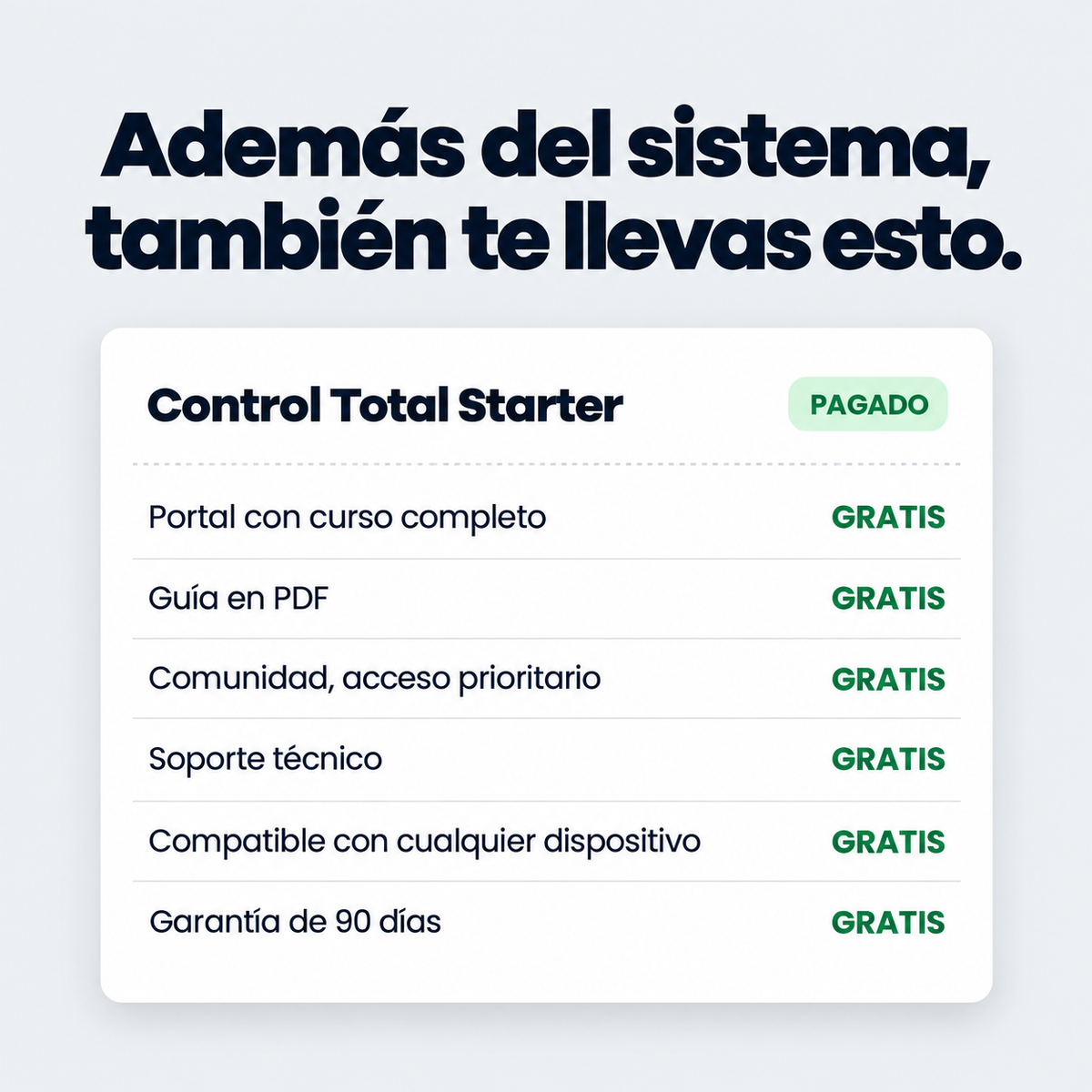 Control Total Starter - 03-incluye-compra