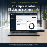 Cotizador PRO: Sistema de Cotizaciones con Dashboard Comercial & PDF Automático
