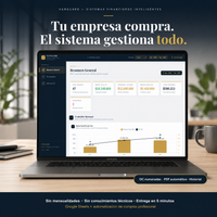 Gestor de Órdenes de Compra PRO: Sistema de Compras con Dashboard de Proveedores & PDF Automático