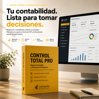 Control Total PRO: Sistema Contable Financiero Inteligente con Dashboard & RCV