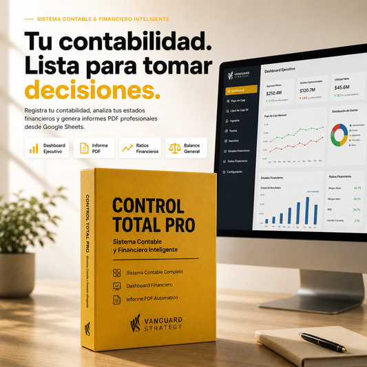 Control Total PRO: Sistema Contable Financiero Inteligente con Dashboard & RCV