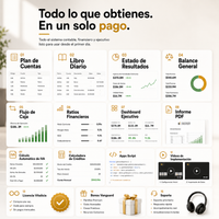 Control Total: Plantilla Contable & Sistema Financiero Inteligente