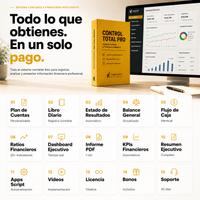Control Total PRO: Sistema Contable Financiero Inteligente con Dashboard & RCV