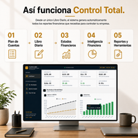 Control Total: Plantilla Contable & Sistema Financiero Inteligente