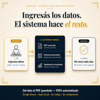 Cotizador PRO: Sistema de Cotizaciones con Dashboard Comercial & PDF Automático