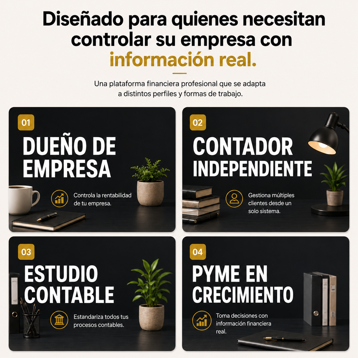 Control Total: Plantilla Contable & Sistema Financiero Inteligente