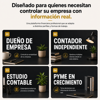 Control Total: Plantilla Contable & Sistema Financiero Inteligente