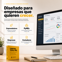 Control Total PRO: Sistema Contable Financiero Inteligente con Dashboard & RCV