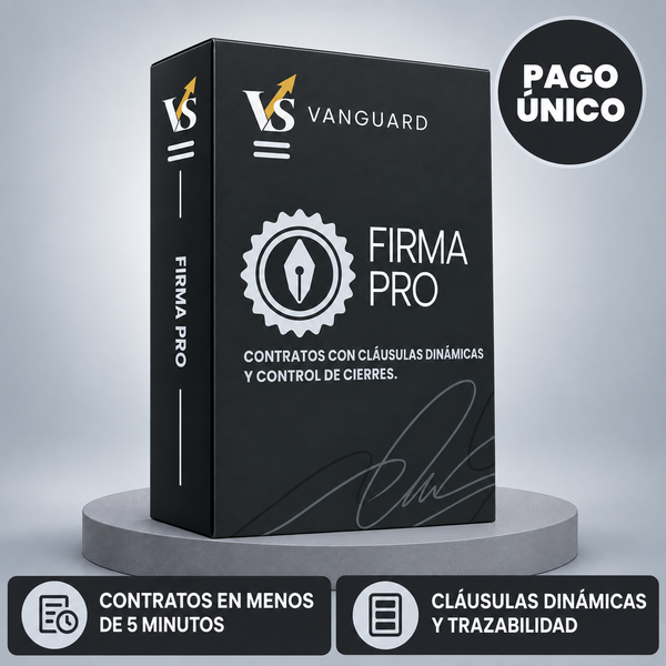 Firma Pro: Sistema de Contratos y Cierres Comerciales