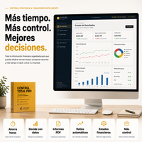 Control Total PRO: Sistema Contable Financiero Inteligente con Dashboard & RCV