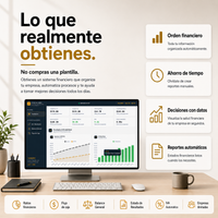 Control Total: Plantilla Contable & Sistema Financiero Inteligente