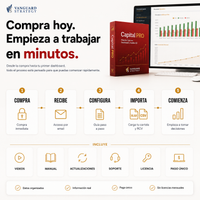 Capital PRO: Flujo de Caja con Dashboard y Análisis SII