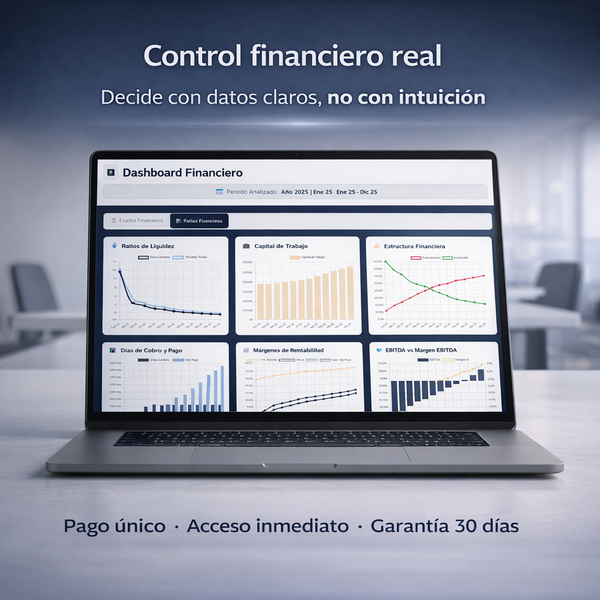 Control Total: Plantilla Contable & Sistema Financiero Inteligente