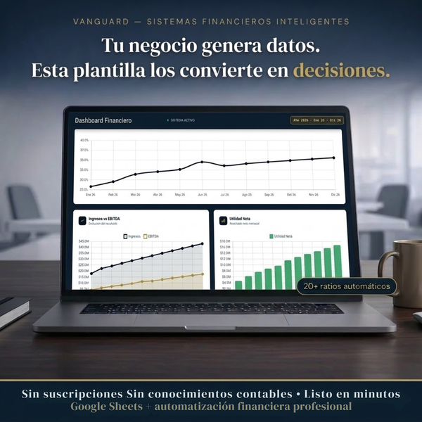 Control Total: Plantilla Contable & Sistema Financiero Inteligente