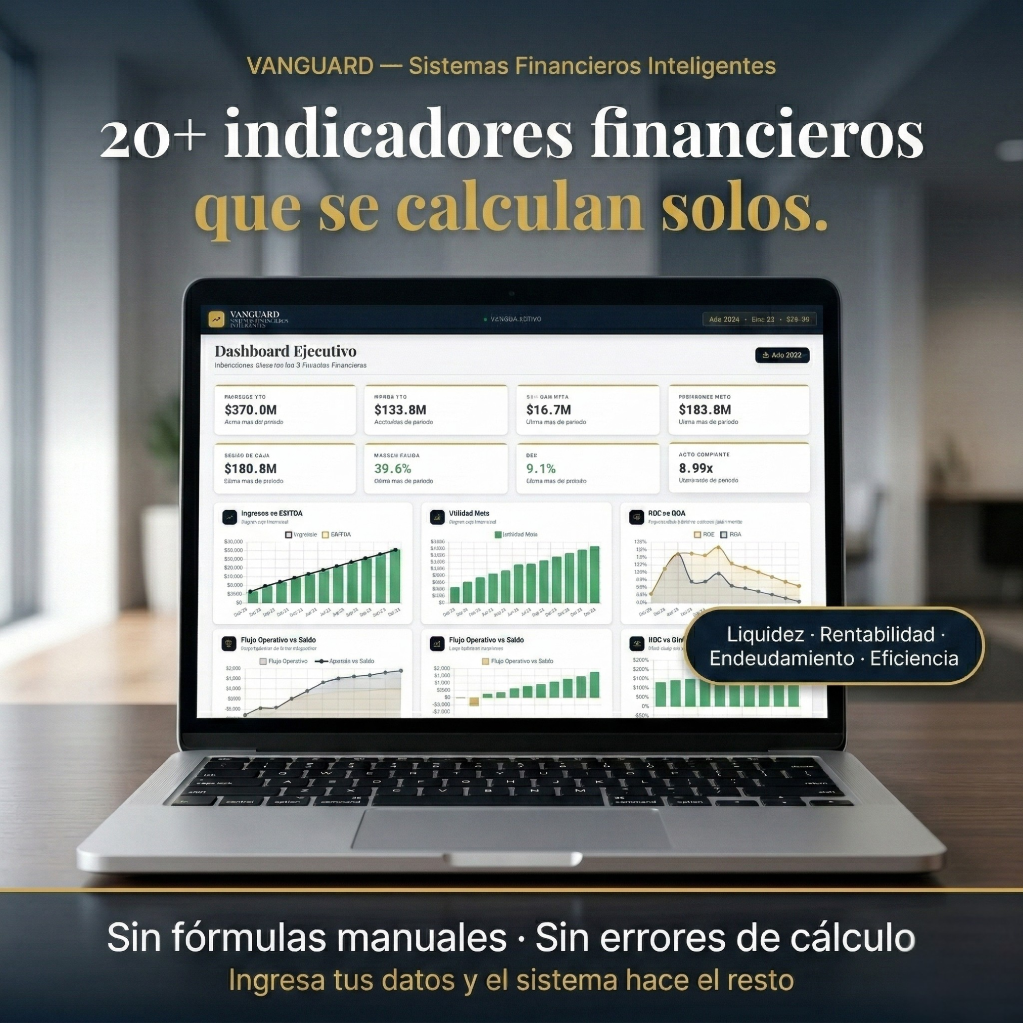 Control Total: Plantilla Contable & Sistema Financiero Inteligente