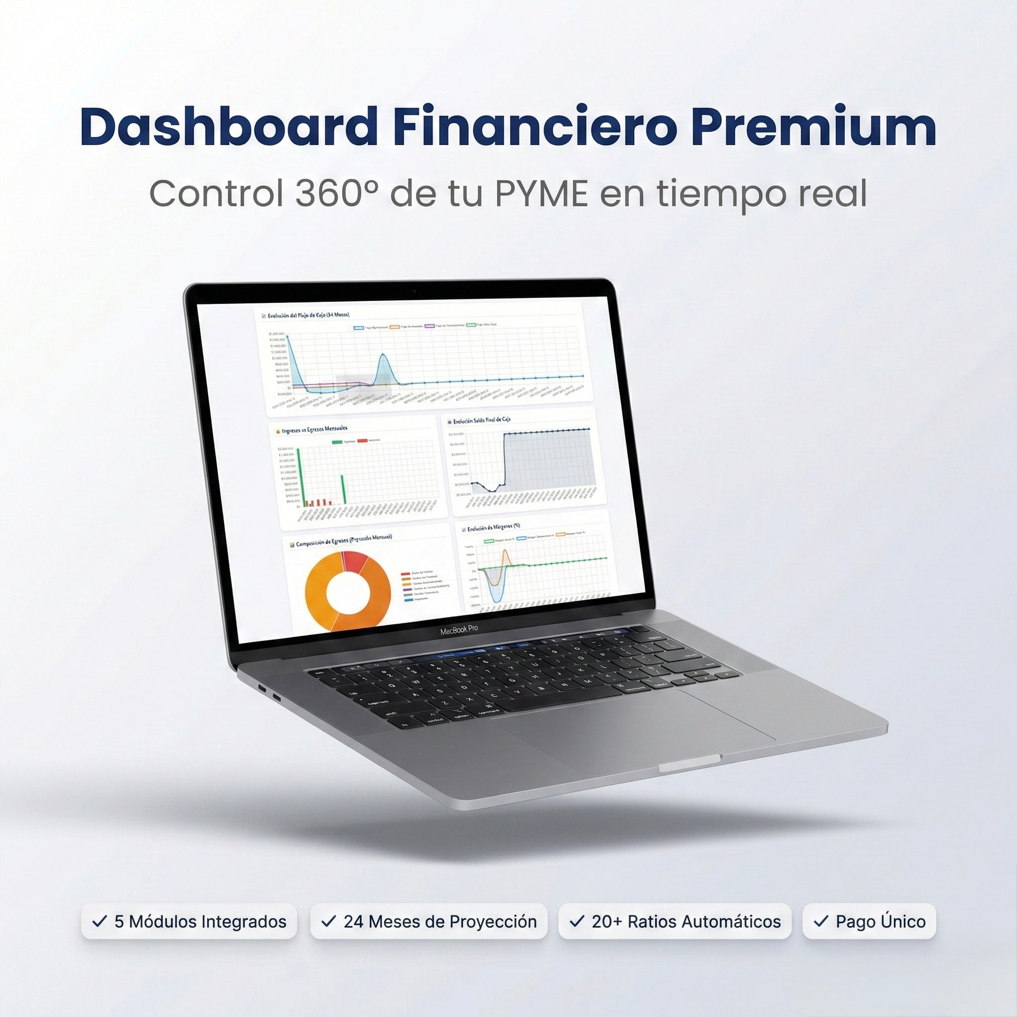 Flujo de Caja  | Dashboard 360° | Sistema Financiero Premium para PYMES