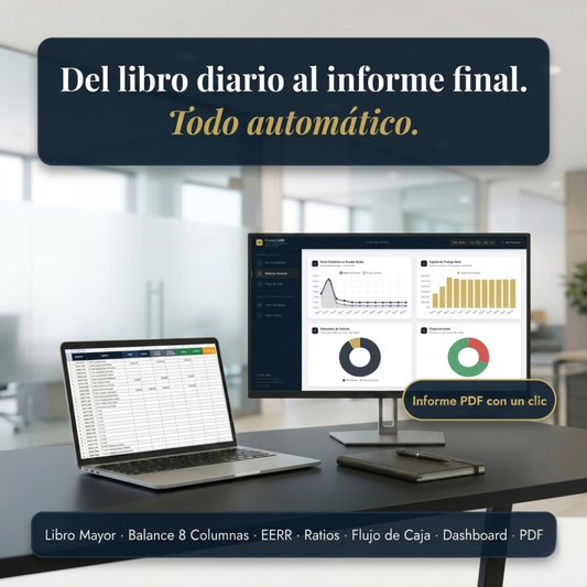 Control Total PRO: Sistema Contable Financiero Inteligente con Dashboard & RCV
