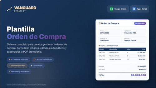 Sistema de Órdenes de Compra
